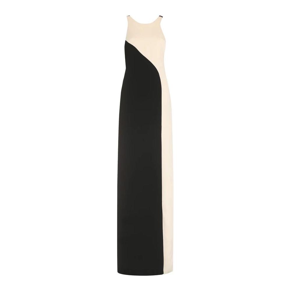 PINKO Black Viscose Dress PINKO Dark Slate Gray