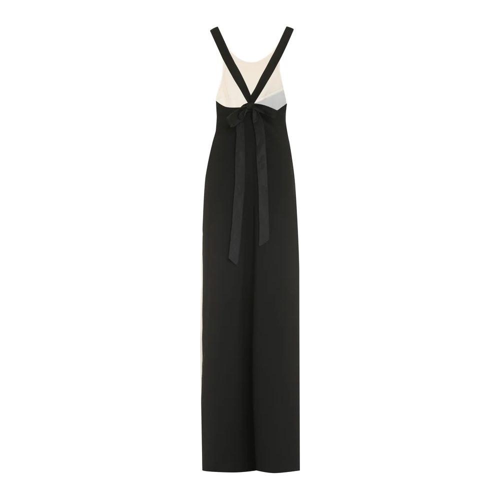 PINKO Black Viscose Dress PINKO Dark Slate Gray
