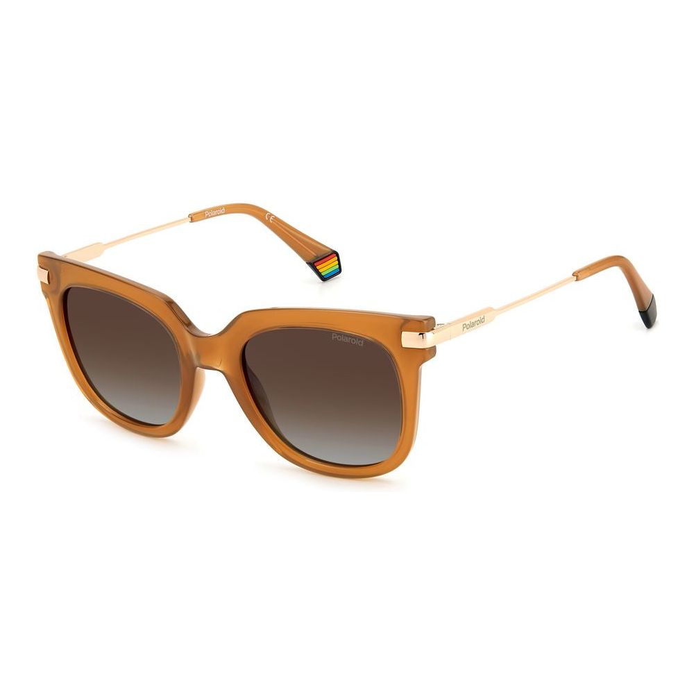 Polaroid Orange Resin Sunglasses Polaroid Sienna