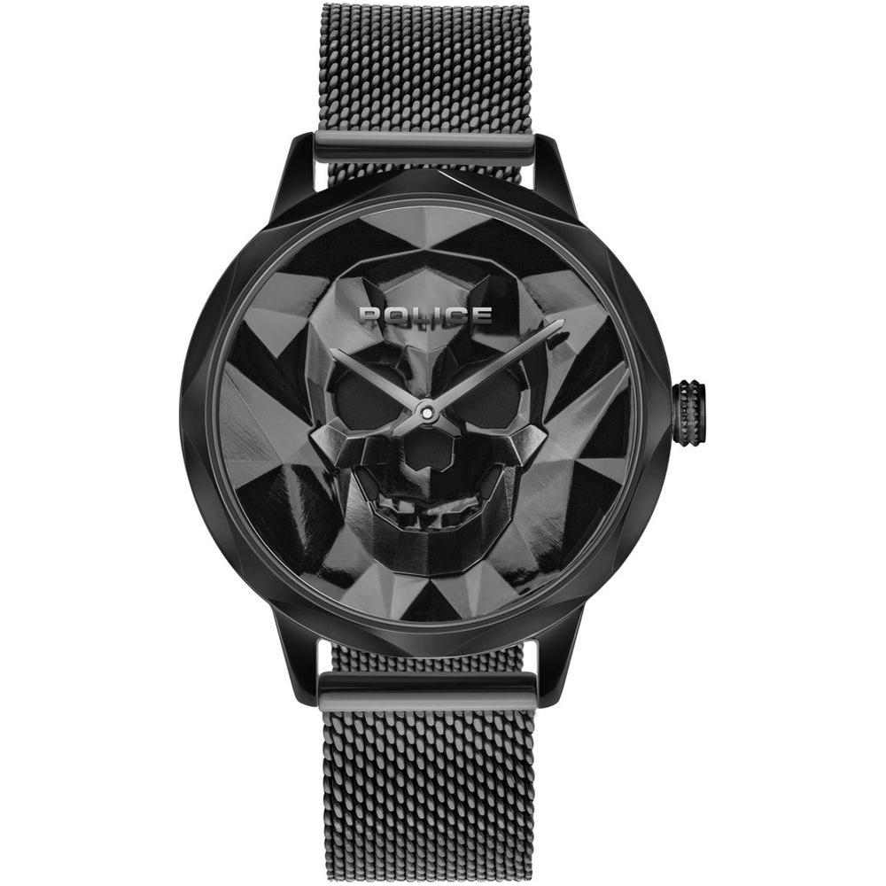 Police Black Stainless Steel Watch Police Dark Slate Gray