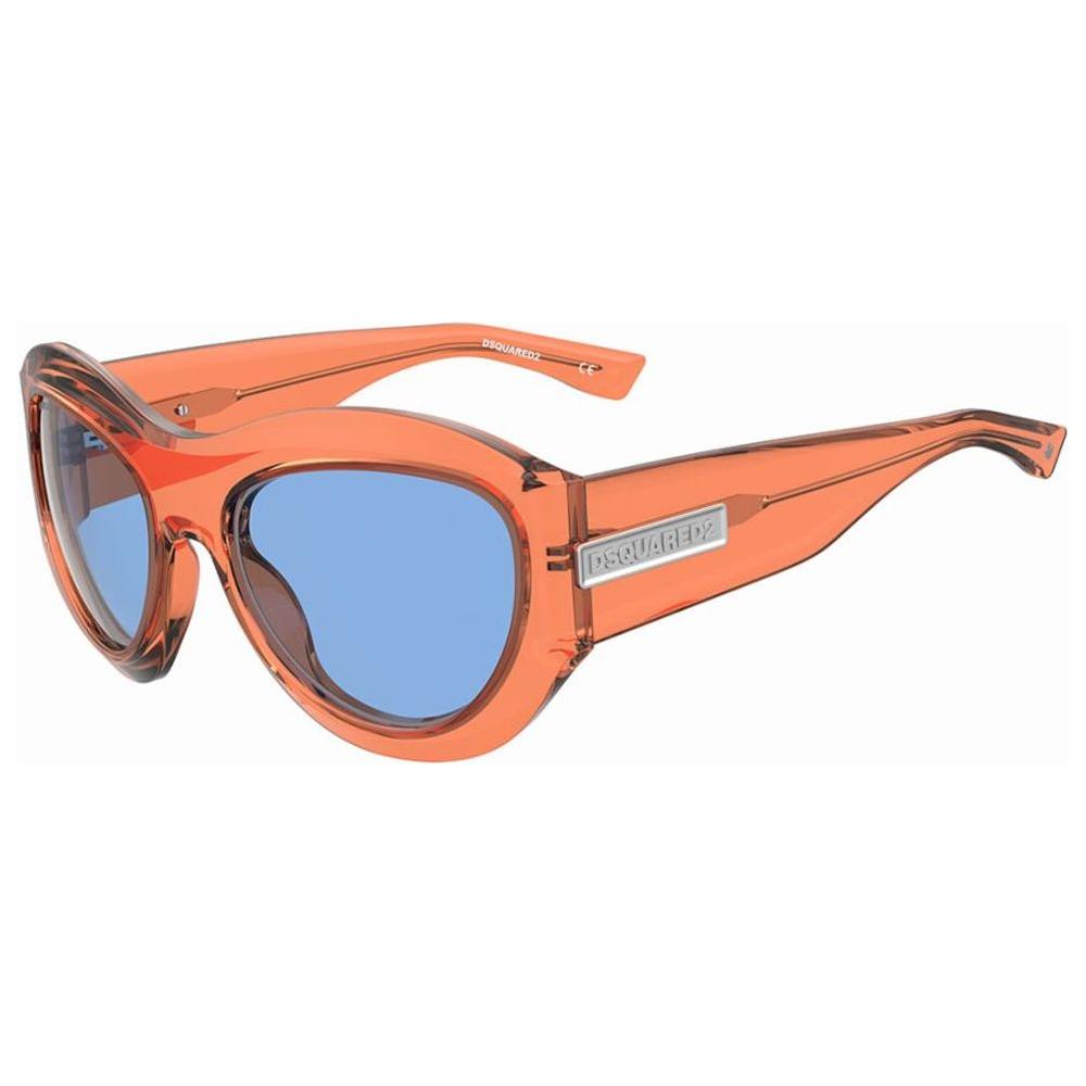 Dsquared² Orange Plastic Sunglasses Dsquared² Dark Salmon