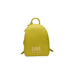 Love Moschino Yellow Polyethylene Women Backpack