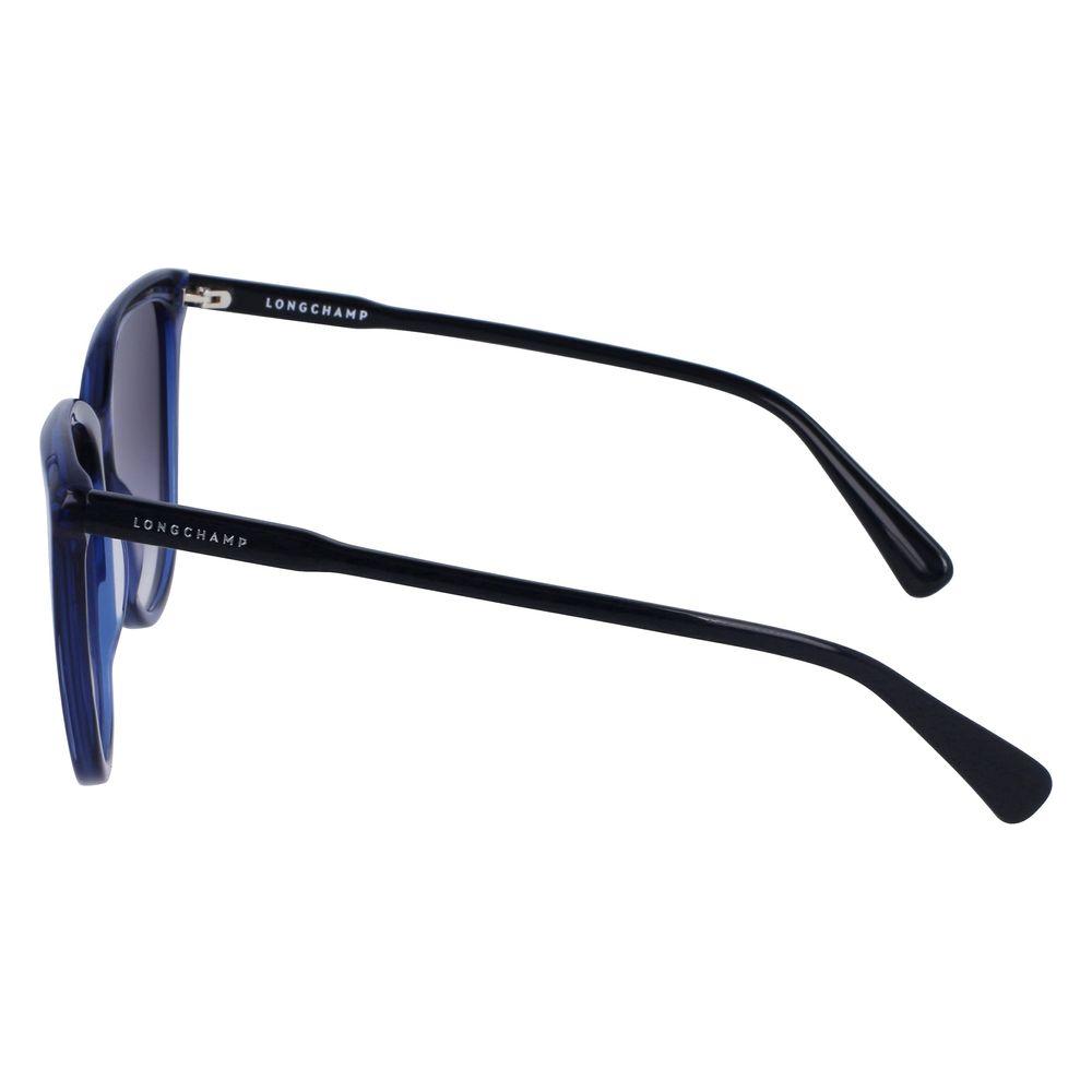 Longchamp Blue Acetate Sunglasses Longchamp Lavender
