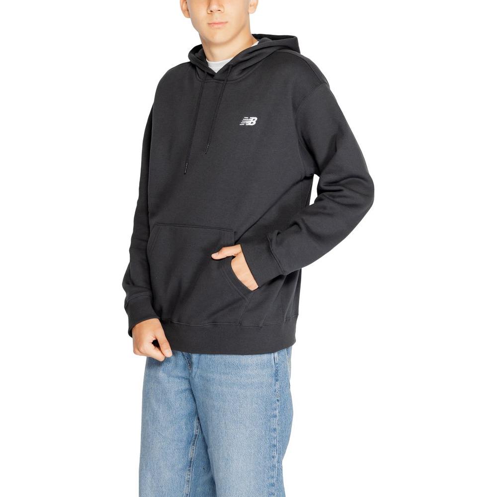 New Balance Black Cotton Sweater New Balance Dark Slate Gray