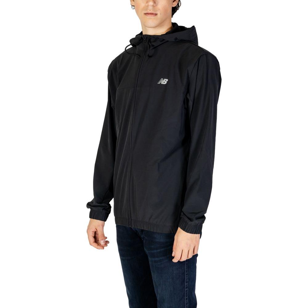 New Balance Black Recycled Polyester Jacket New Balance Black