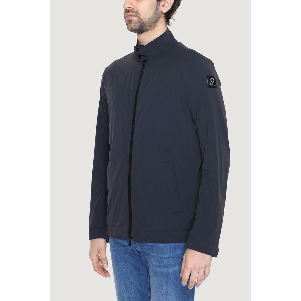 Suns Black Nylon Jacket Suns Light Gray