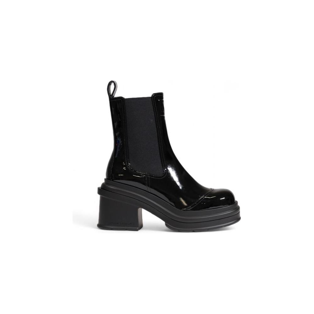 Armani Exchange Black Polyester Boot Armani Exchange Black