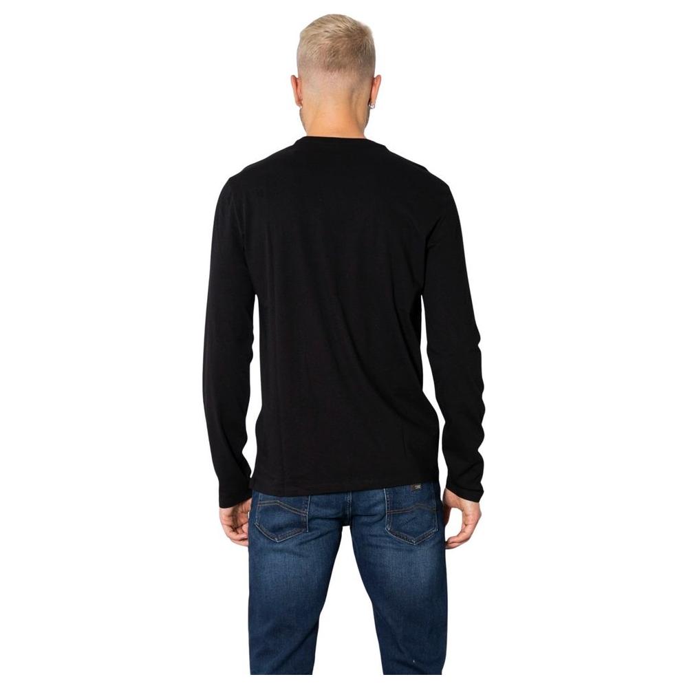 Armani Exchange Black Cotton Shirt Armani Exchange Black