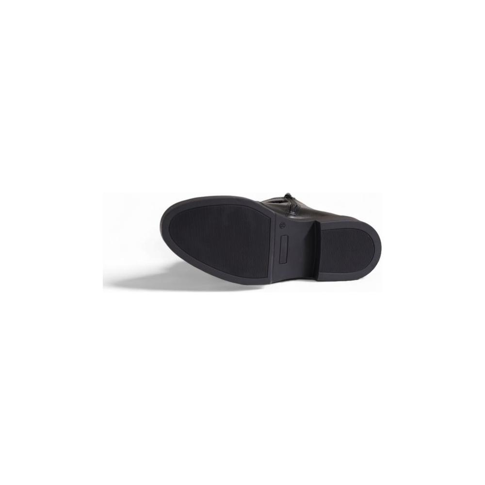 Furla Black Leather Boot Furla Light Gray