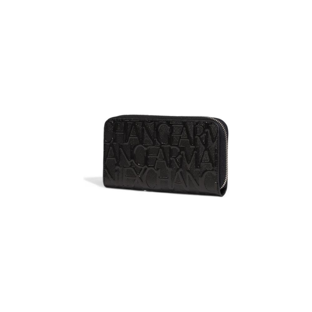 Armani Exchange Black Polyester Wallet Armani Exchange Dark Slate Gray