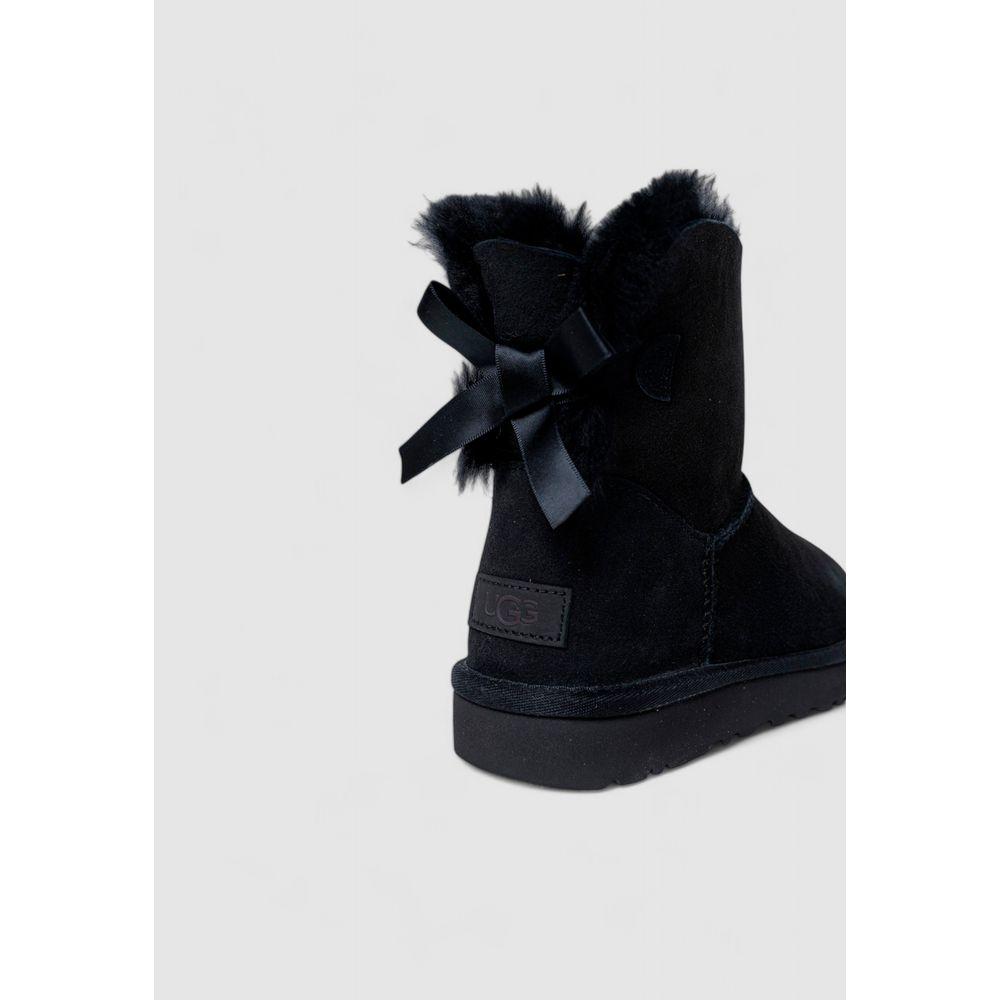 UGG Black Suede Leather Boot UGG Lavender