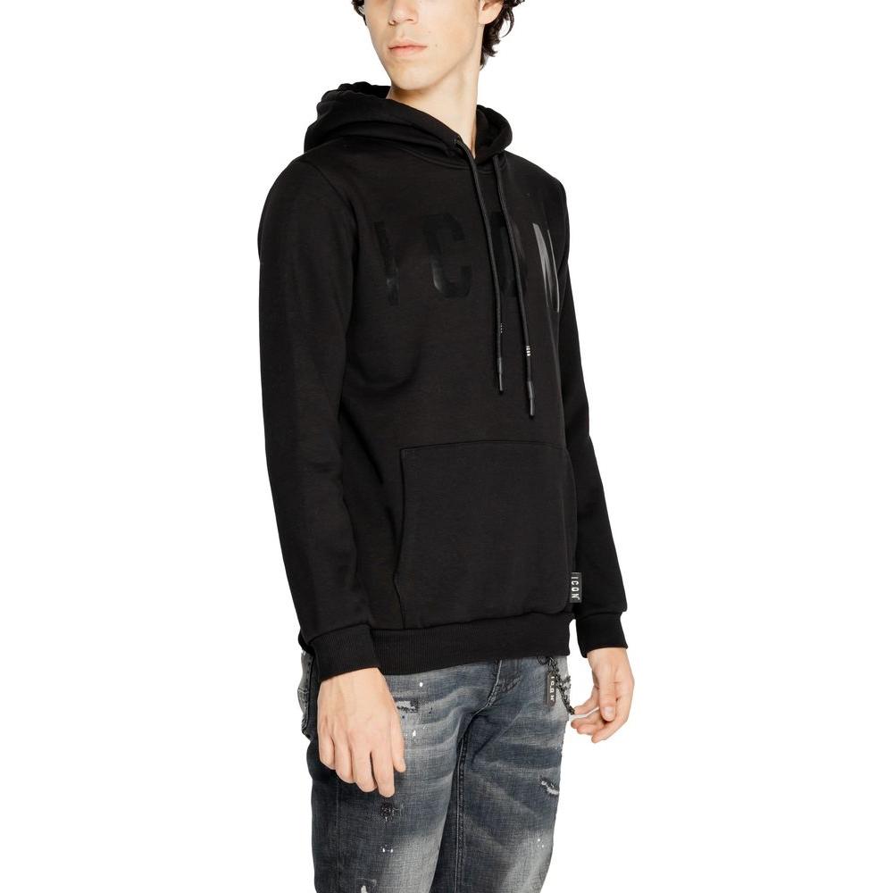 Icon Black Cotton Sweater Icon Black