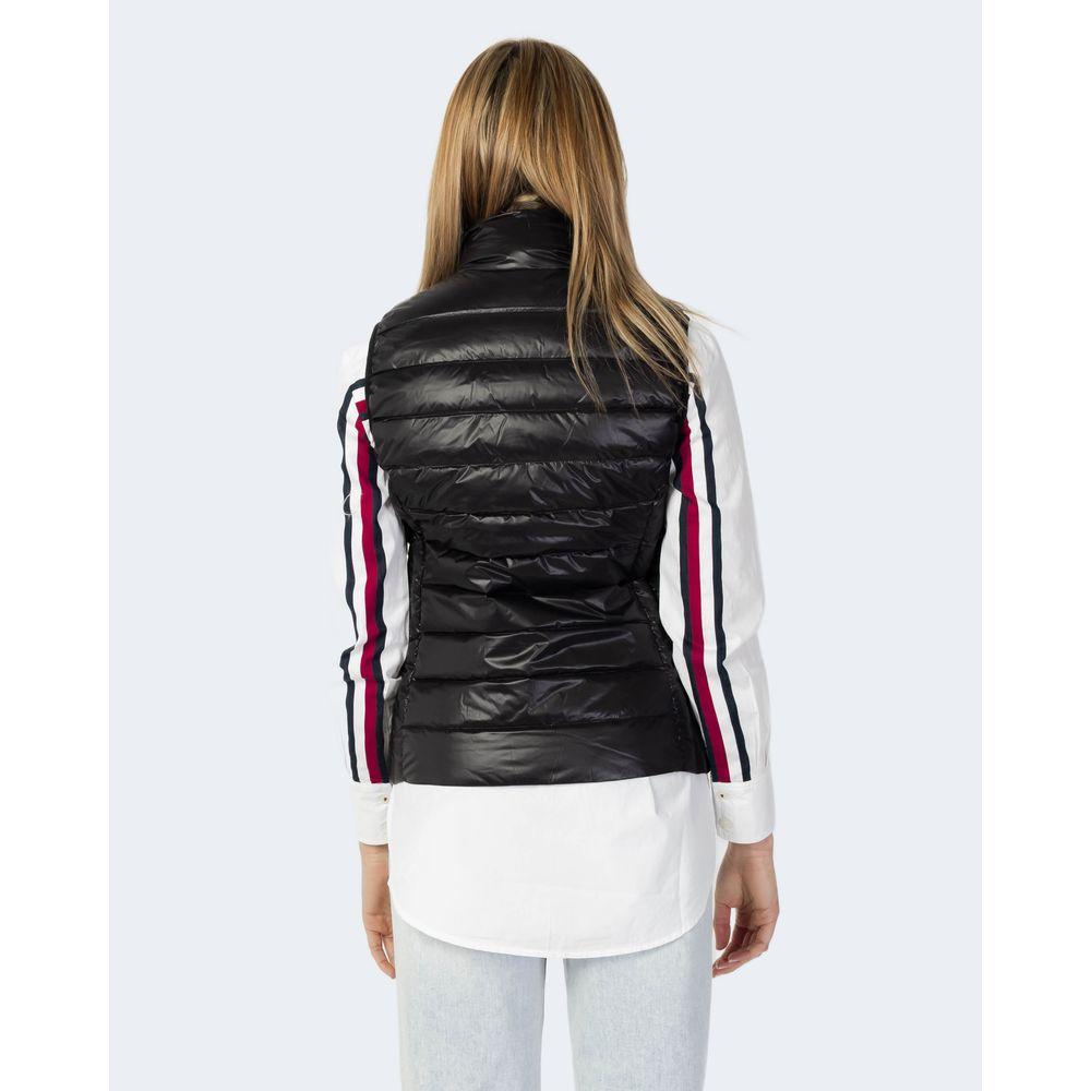 Armani Exchange Black Polyester Jackets & Coat Armani Exchange Dark Slate Gray