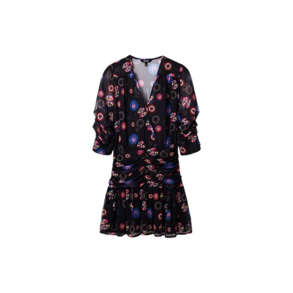Desigual Black Polyester Dress Desigual Black