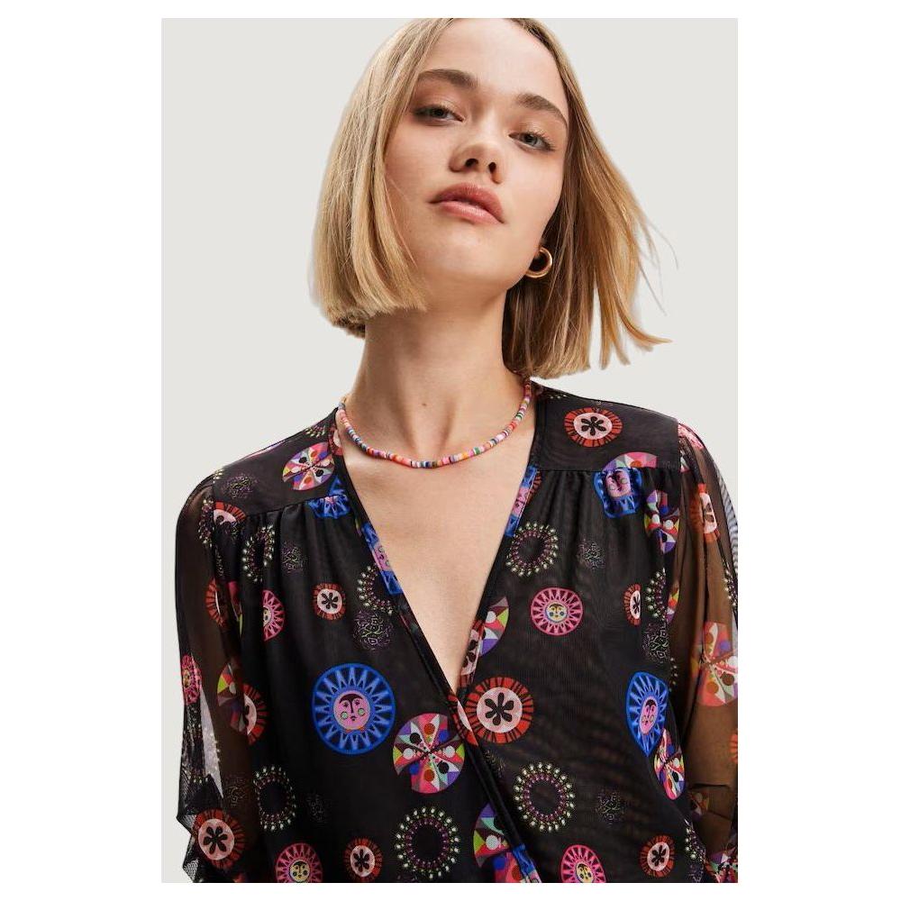 Desigual Black Polyester Dress Desigual Black