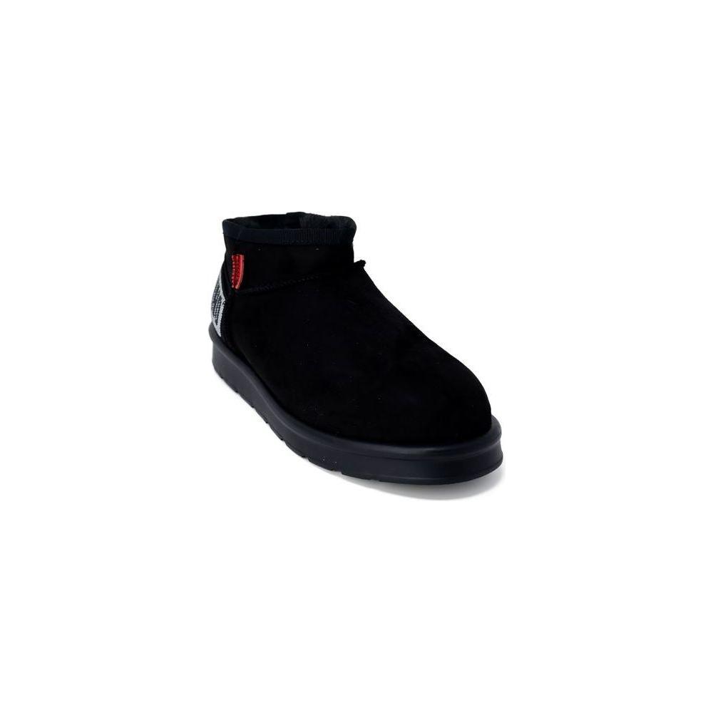 Love Moschino Black Polyester Boot Love Moschino Black