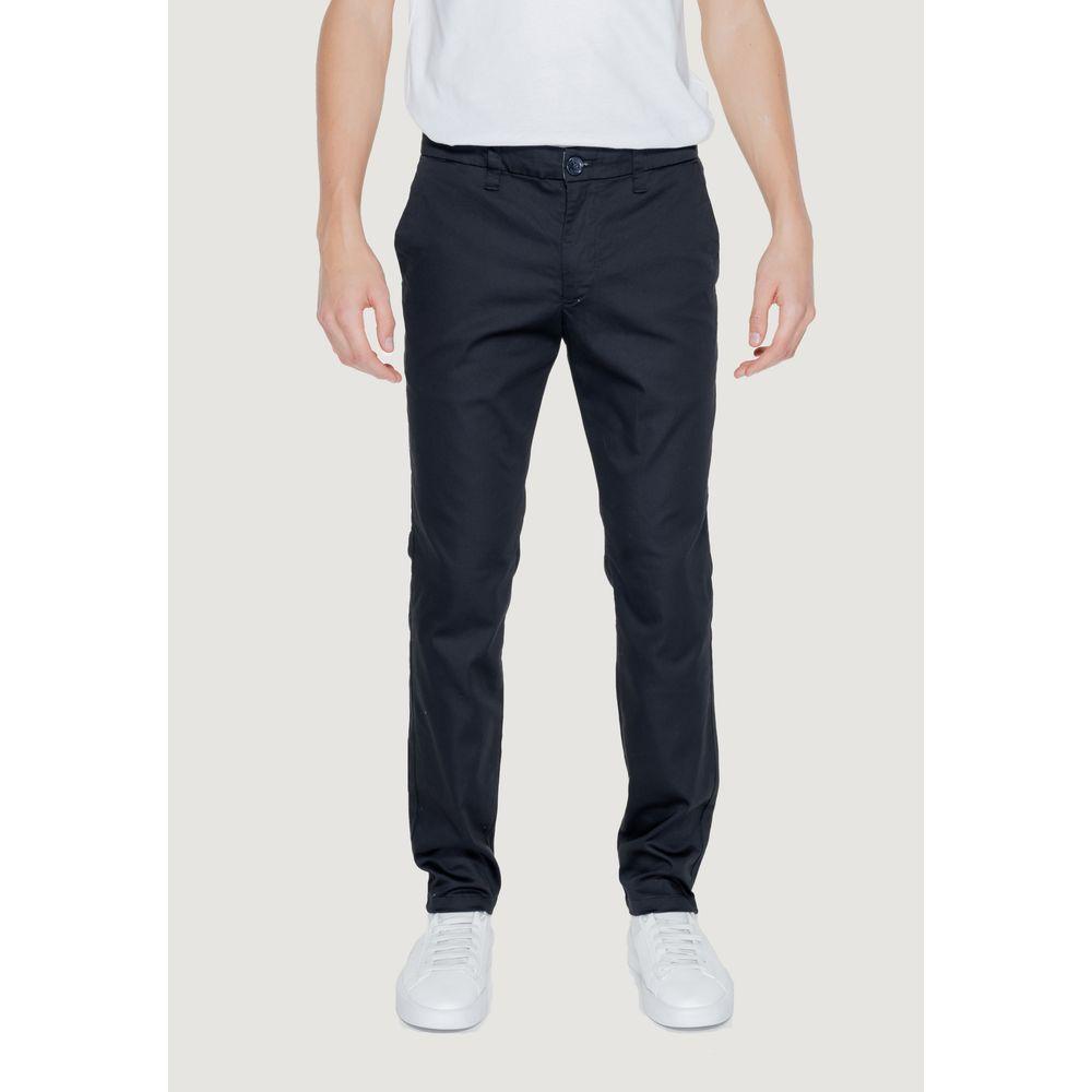 Armani Exchange Black Cotton Jeans & Pant Armani Exchange Dark Slate Gray