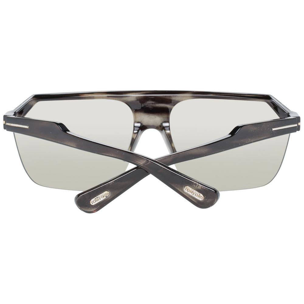 Tom Ford Brown Men Sunglasses Tom Ford Light Gray