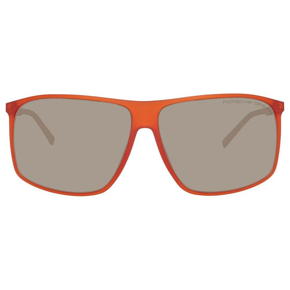 Porsche Design Orange Men Sunglasses Porsche Design Rosy Brown