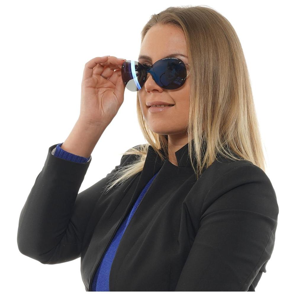 Porsche Design Blue Women Sunglasses Porsche Design Dark Slate Gray