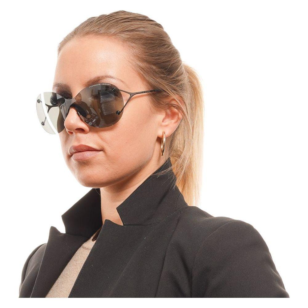 Porsche Design Black Women Sunglasses Porsche Design Dark Slate Gray
