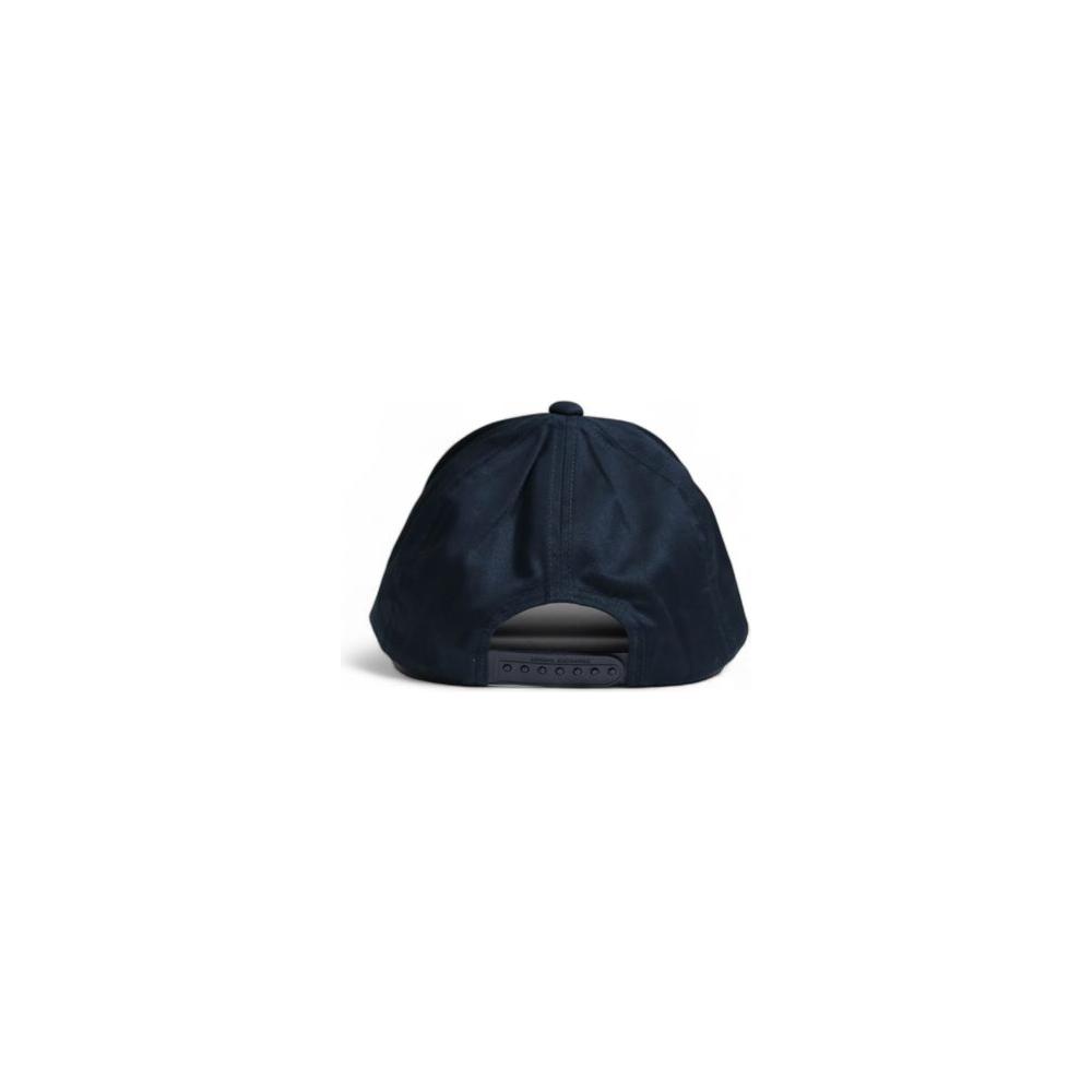 Armani Exchange Blue Cotton Hats & Cap Armani Exchange Dark Slate Gray