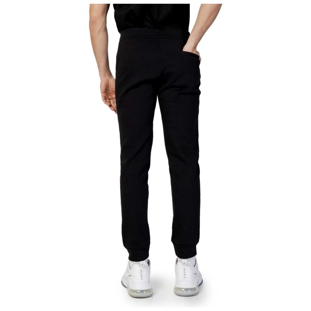 Armani Exchange Black Cotton Jeans & Pant Armani Exchange Black