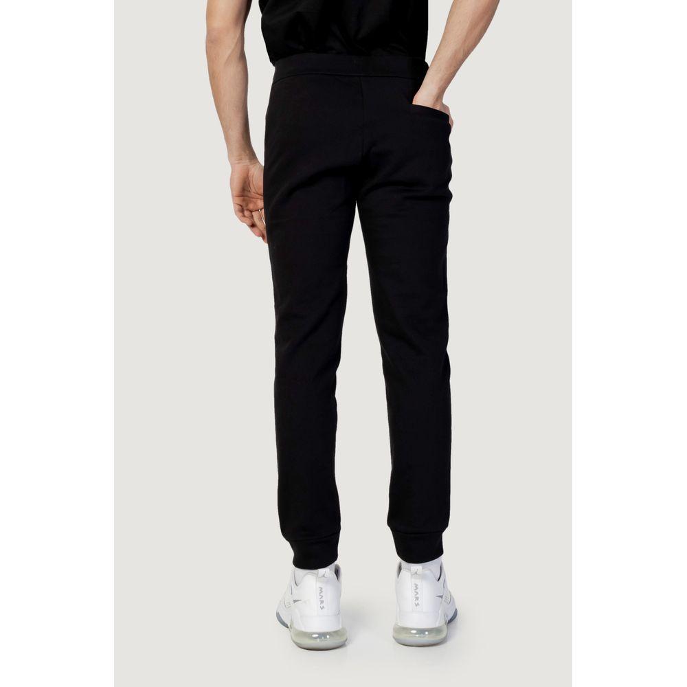 Armani Exchange Black Cotton Jeans & Pant Armani Exchange Black