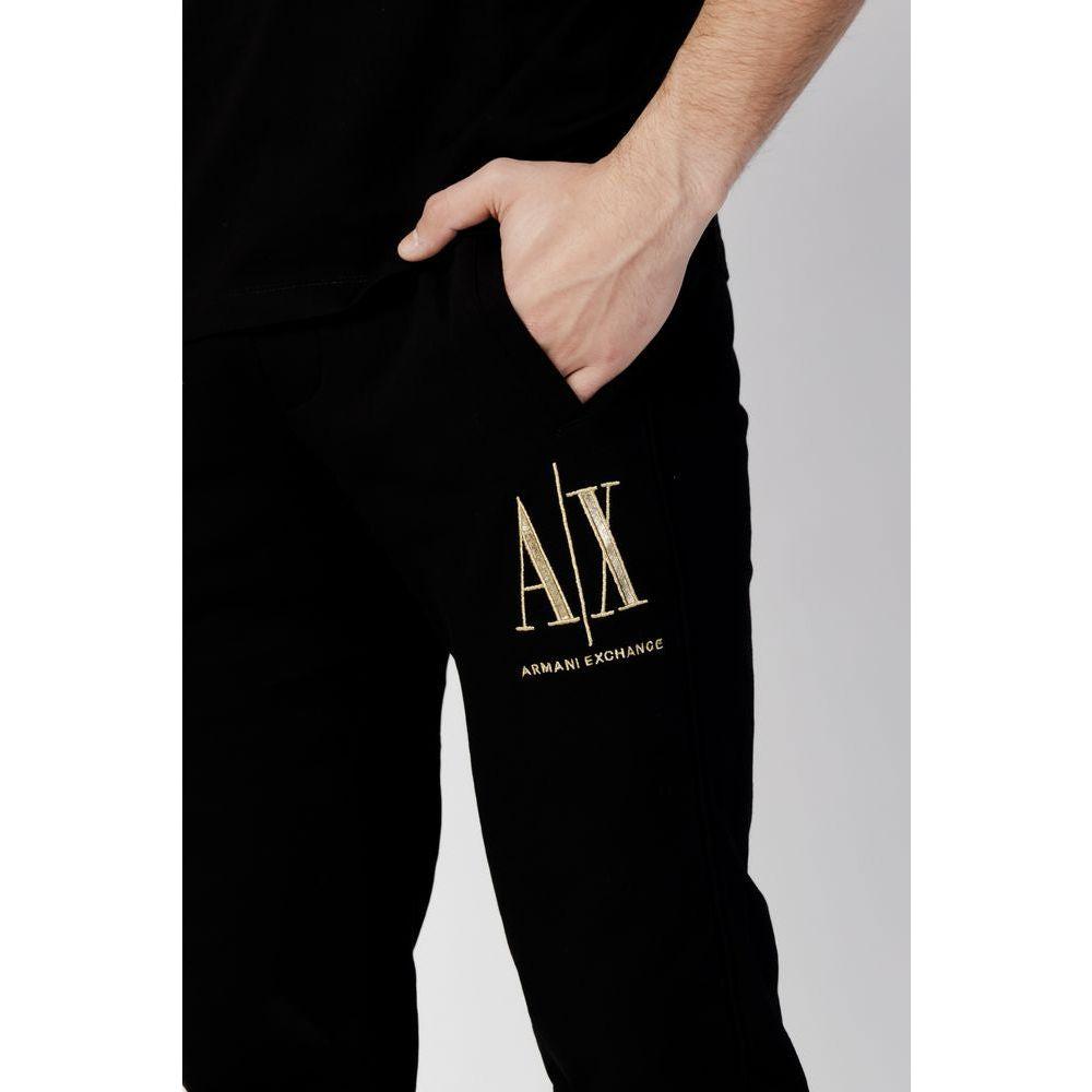 Armani Exchange Black Cotton Jeans & Pant Armani Exchange Gray