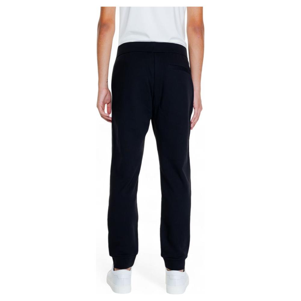 Armani Exchange Black Cotton Jeans & Pant Armani Exchange Black