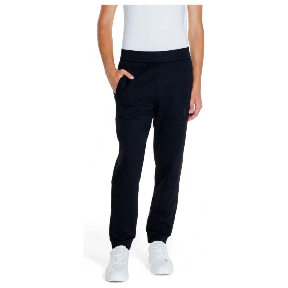 Armani Exchange Black Cotton Jeans & Pant Armani Exchange Light Gray