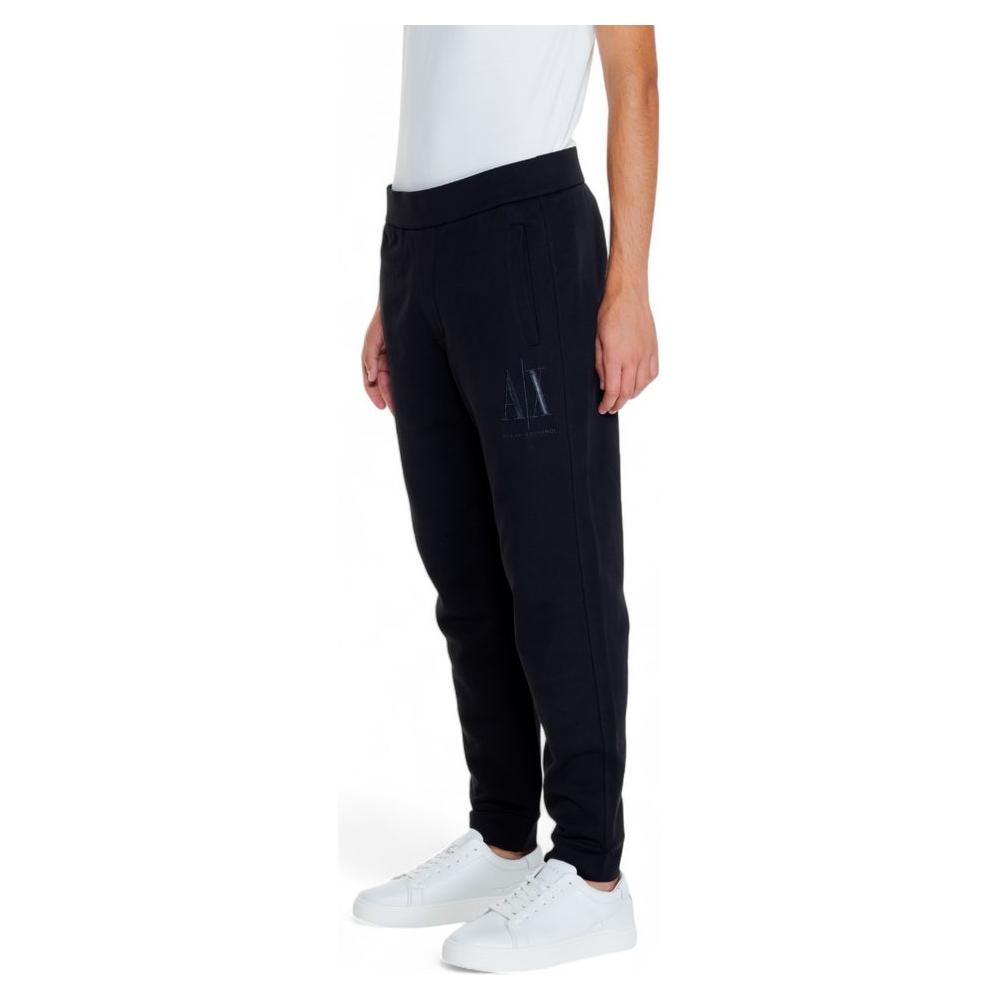 Armani Exchange Black Cotton Jeans & Pant Armani Exchange Light Gray