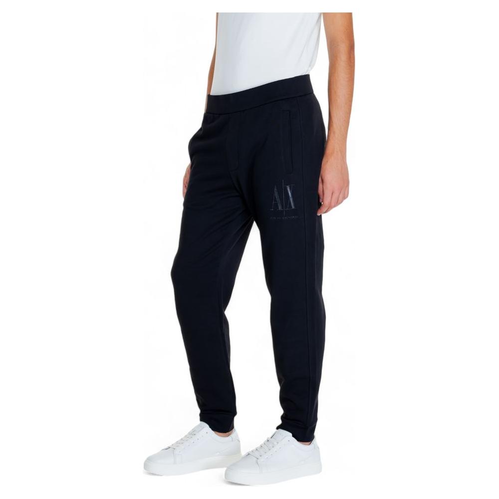 Armani Exchange Black Cotton Jeans & Pant Armani Exchange Black