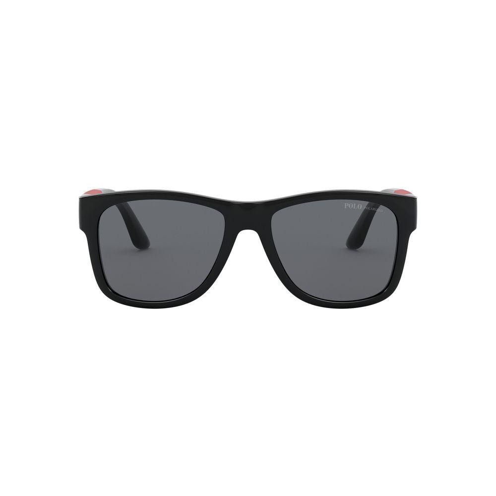 Ralph Lauren Black Acetate Sunglasses Ralph Lauren Dim Gray