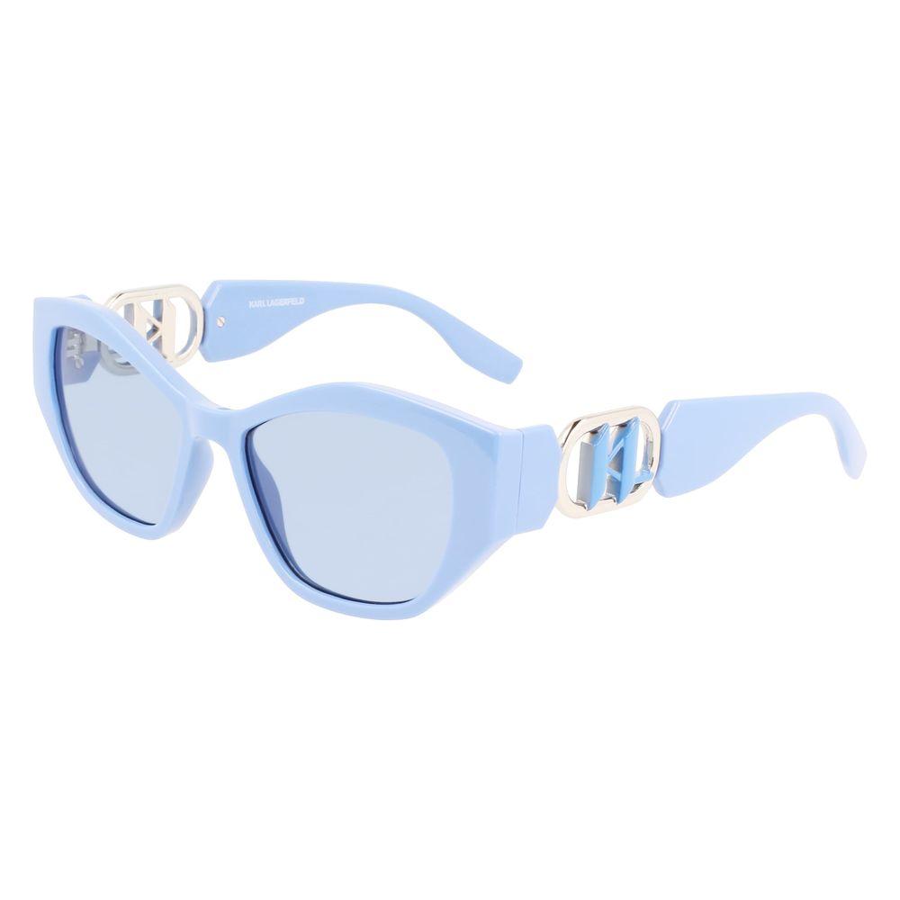 Karl Lagerfeld Blue Injected Sunglasses Karl Lagerfeld Powder Blue