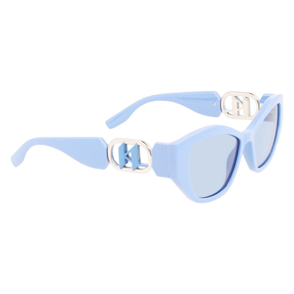 Karl Lagerfeld Blue Injected Sunglasses Karl Lagerfeld Powder Blue