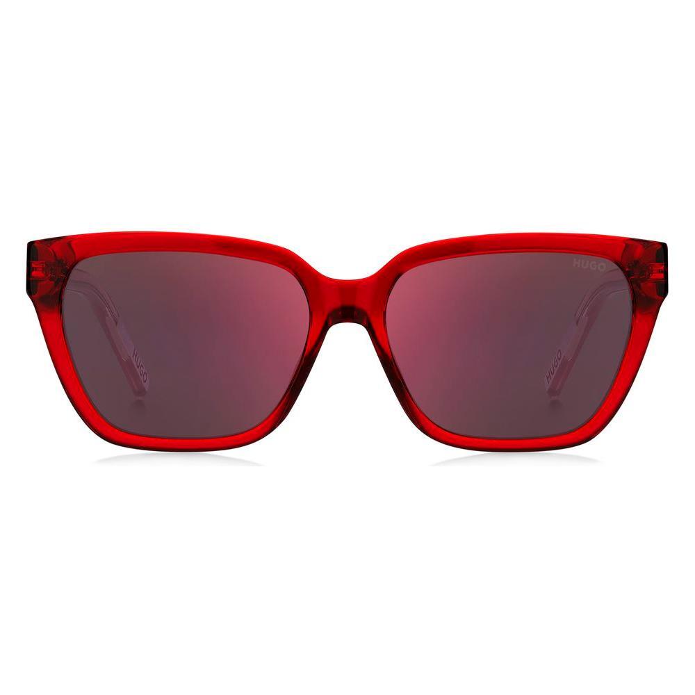 Hugo Boss Red Acetate Sunglasses HUHG1264S92YF6AOAC