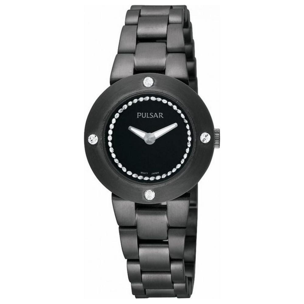 Pulsar Black Stainless Steel Watch Pulsar Dark Slate Gray