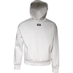 Dolce & Gabbana White D&G Logo Hooded Men Sweatshirt Sweater TSH86876-48