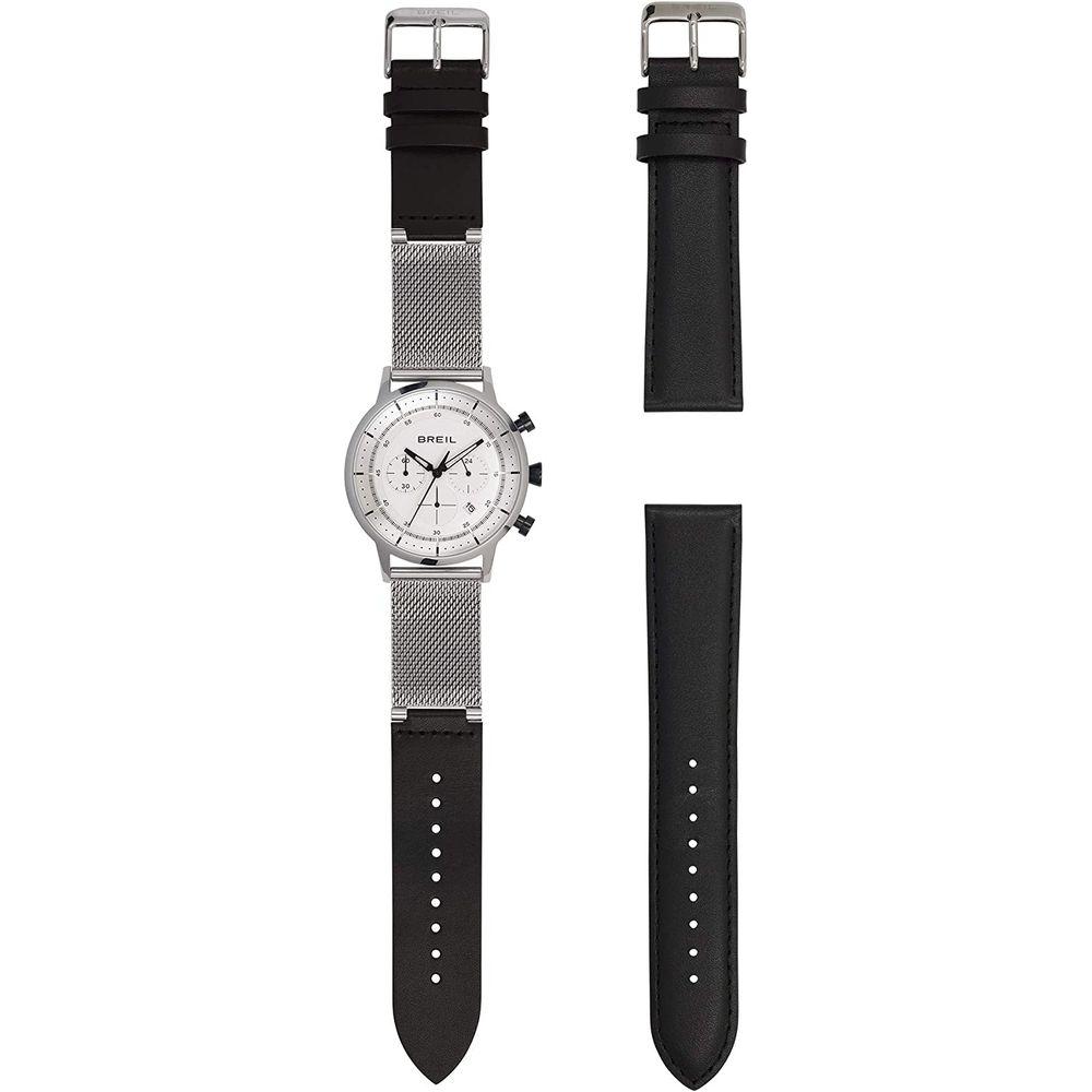 Breil Black Stainless Steel Watch Breil Dark Slate Gray