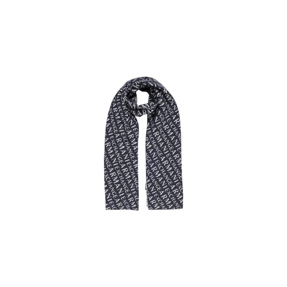 Armani Exchange Blue Polyamide Scarf Armani Exchange Dark Slate Gray