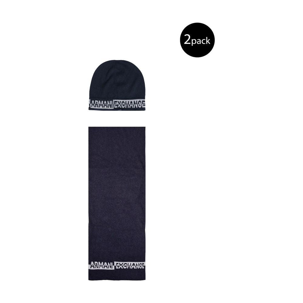 Armani Exchange Blue Polyamide Scarf Armani Exchange Dark Slate Gray