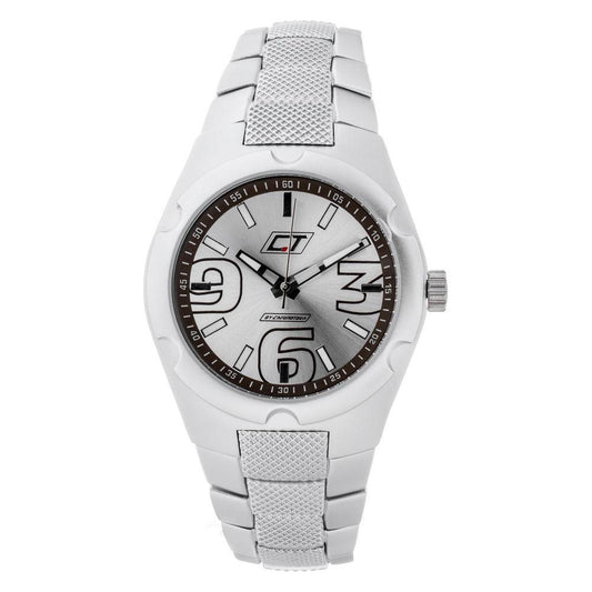 Chronotech Silver Stainless Steel Watch