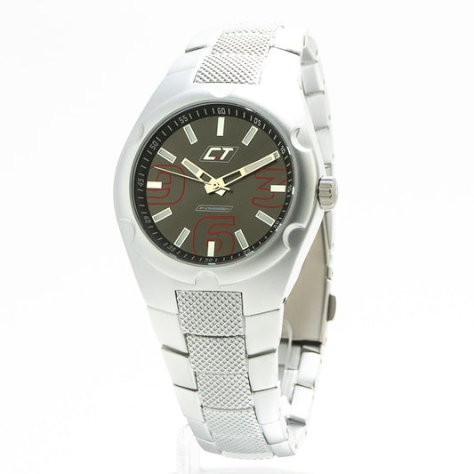 Chronotech Gray Aluminum Dress Watch