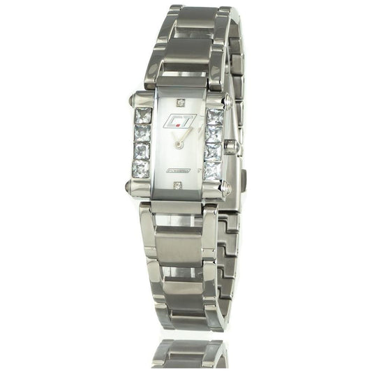 Chronotech Silver Stainless Steel Watch