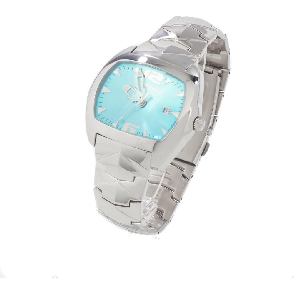 Chronotech Silver Steel Watch Chronotech Gray
