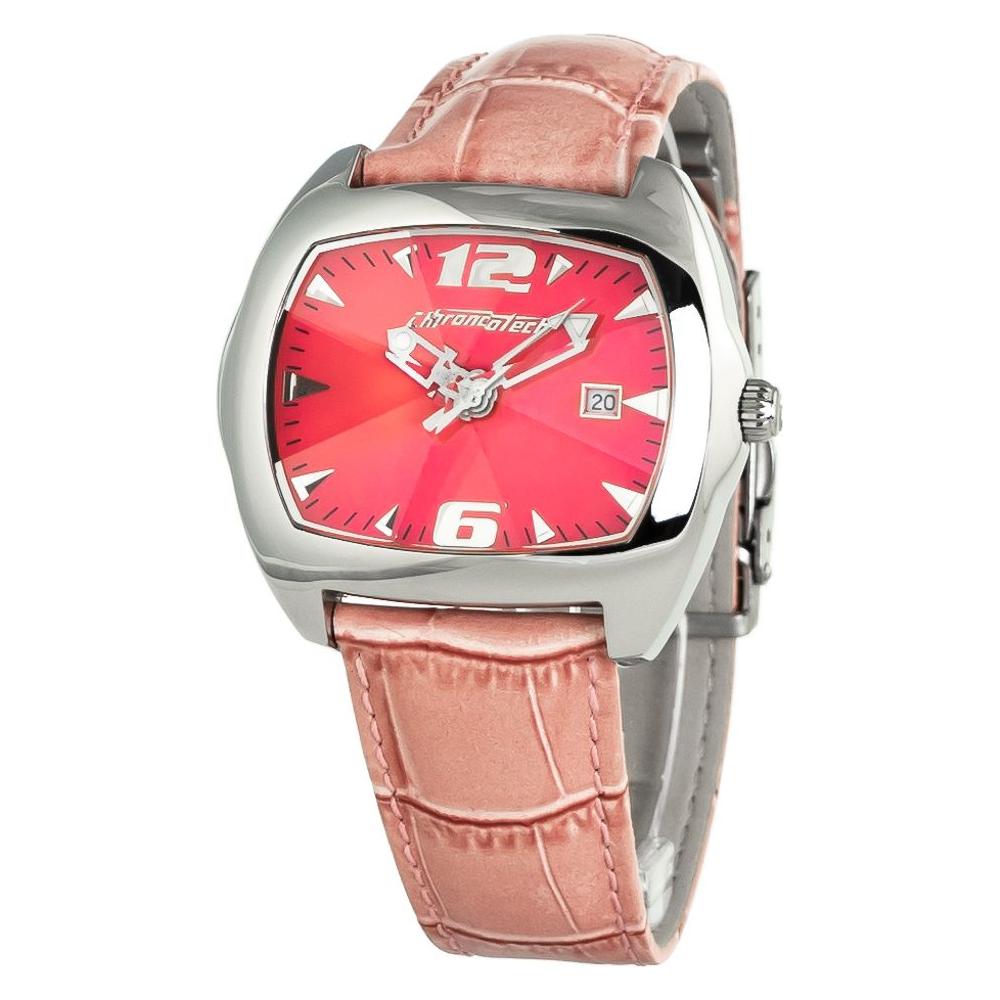 Chronotech Multicolor Leather Watch Chronotech Rosy Brown