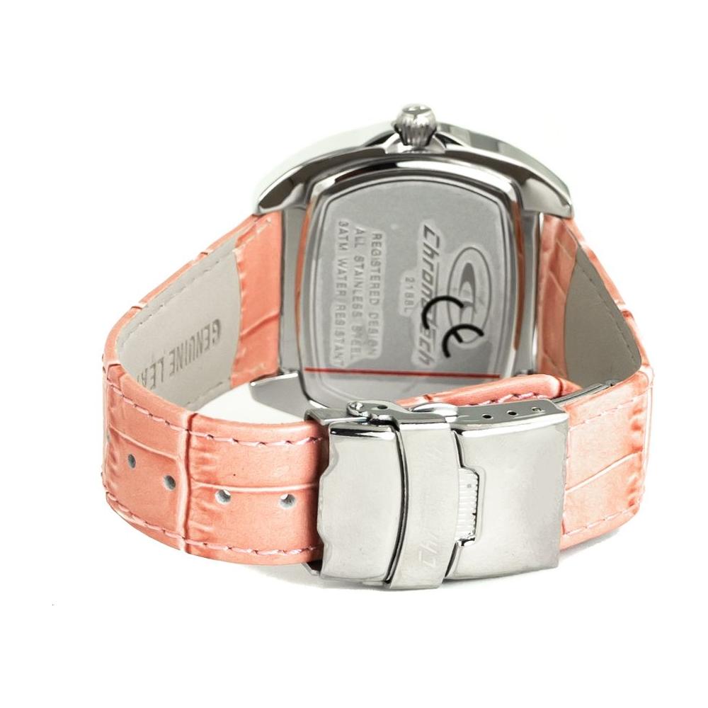 Chronotech Multicolor Leather Watch Chronotech Gray