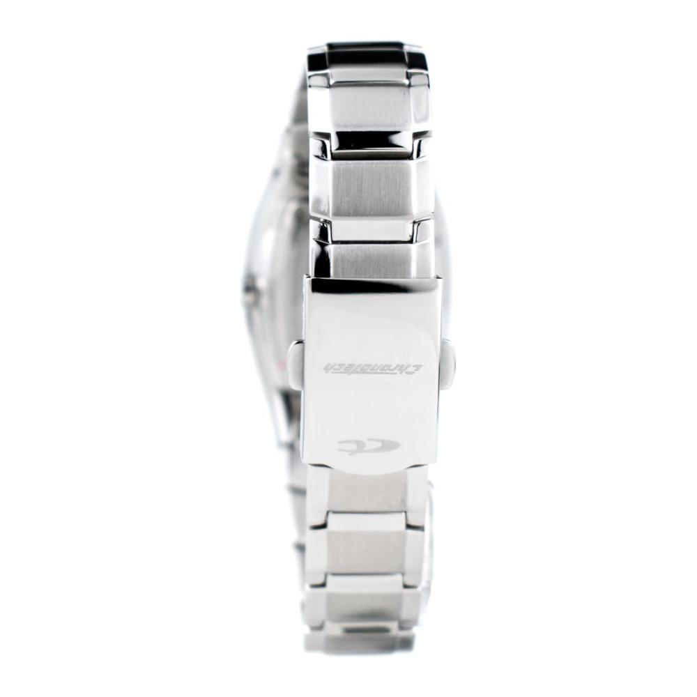 Chronotech Silver Stainless Steel Watch Chronotech Light Gray