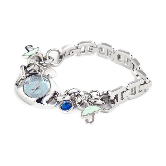 Chronotech Silver Stainless Steel Watch